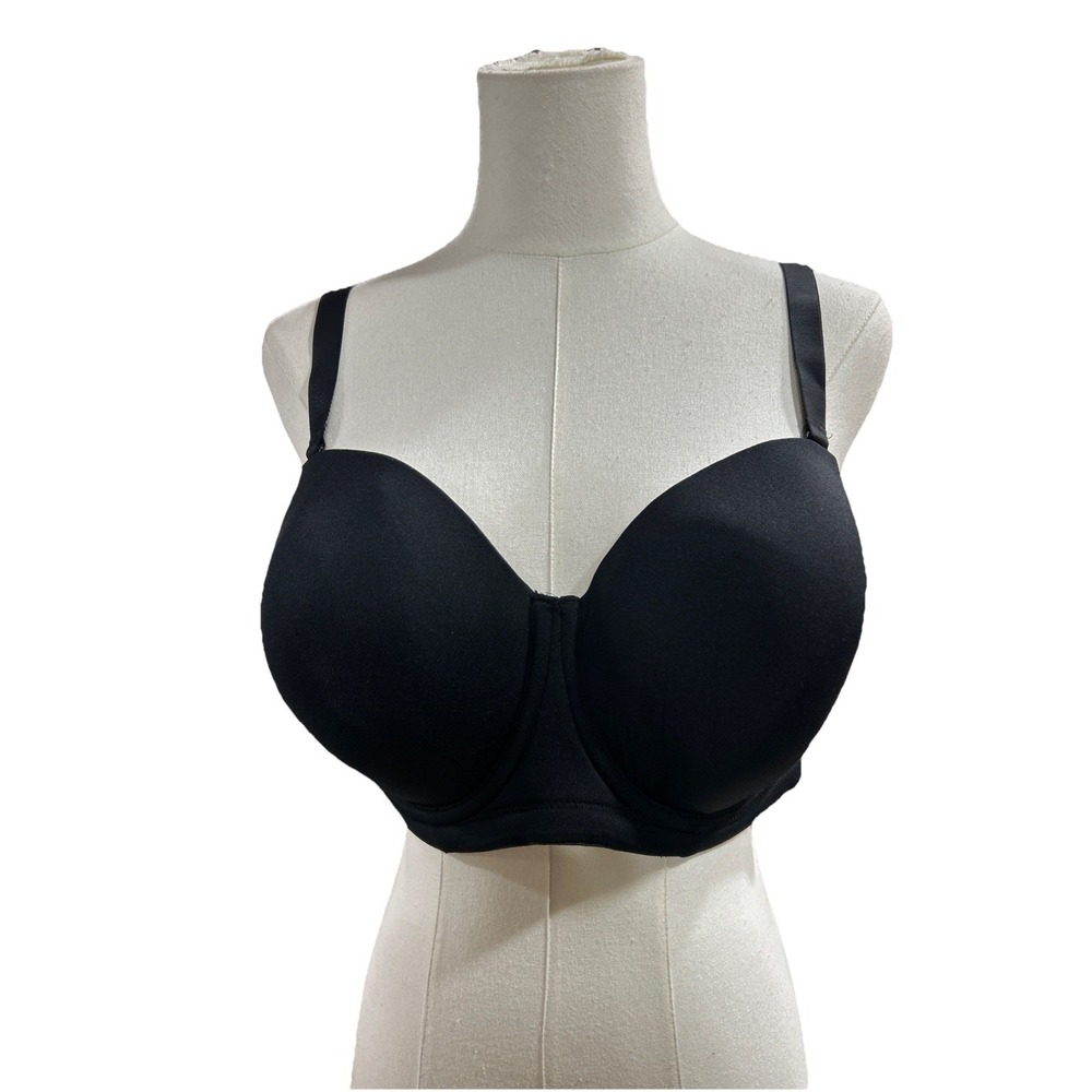 Wacoal Bra Women's Wired Strapless US size 36H Black